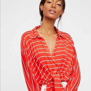 We the free can’t fool me striped tee